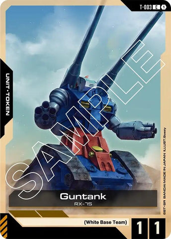 Image for Guntank (T-003) Token (T-003) [Newtype Rising] - Gundam Card Game