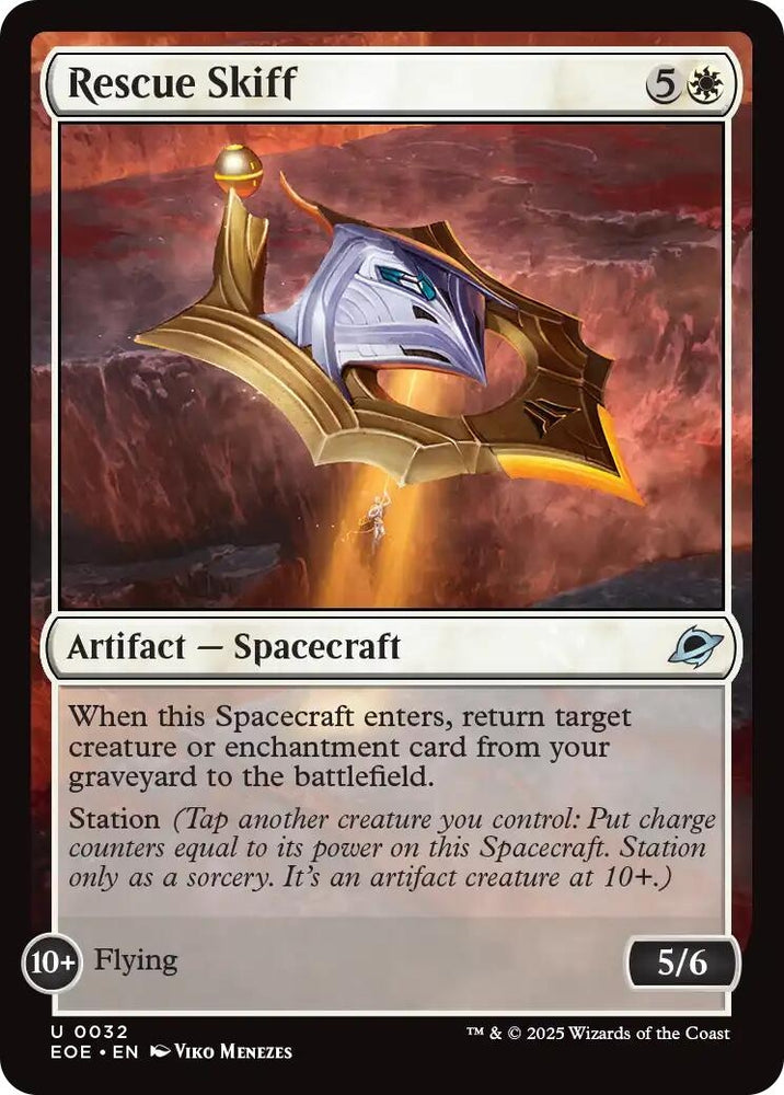 Image for Rescue Skiff (32) [Edge of Eternities] - Magic: The Gathering