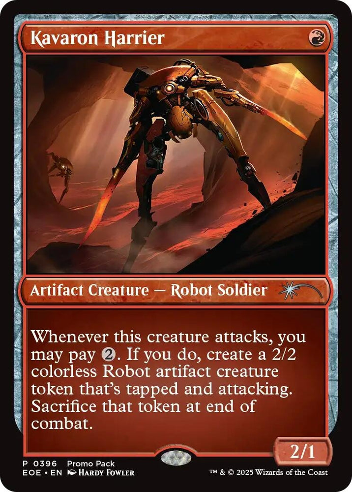 Image for Kavaron Harrier (396) [Promo Pack: Edge of Eternities] - Magic: The Gathering
