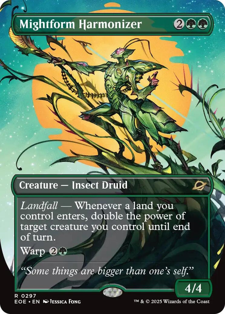 Image for Mightform Harmonizer (Borderless) (297) [Edge of Eternities] (EOE) - Magic: The Gathering