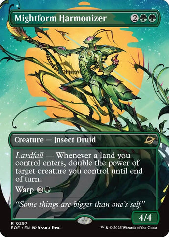 Image for Mightform Harmonizer (Borderless) (297) [Edge of Eternities] - Magic: The Gathering