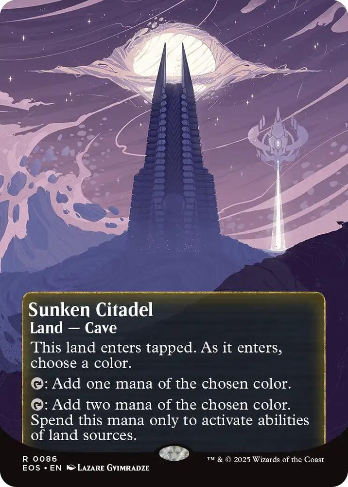 Image for Sunken Citadel (0086) (Borderless) (86) [Edge of Eternities: Stellar Sights] - Magic: The Gathering