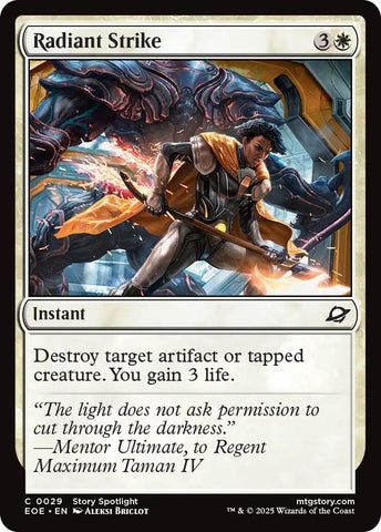 Image for Radiant Strike (29) [Edge of Eternities] - Magic: The Gathering