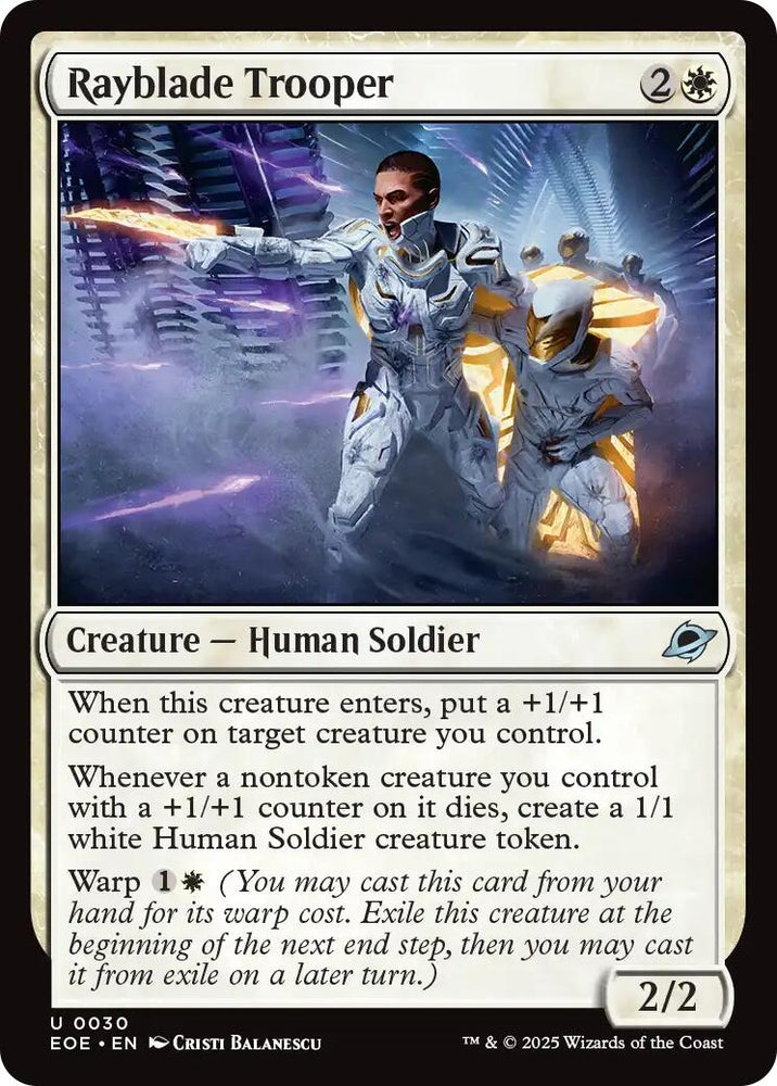 Image for Rayblade Trooper (30) [Edge of Eternities] - Magic: The Gathering