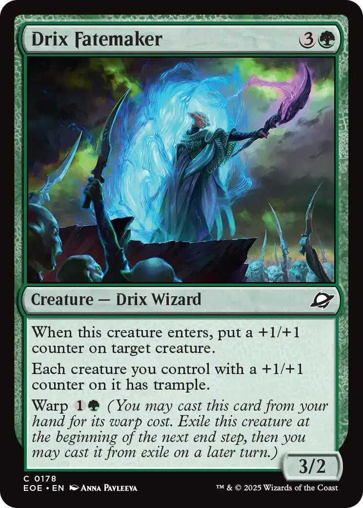 Image for Drix Fatemaker (178) [Edge of Eternities] - Magic: The Gathering