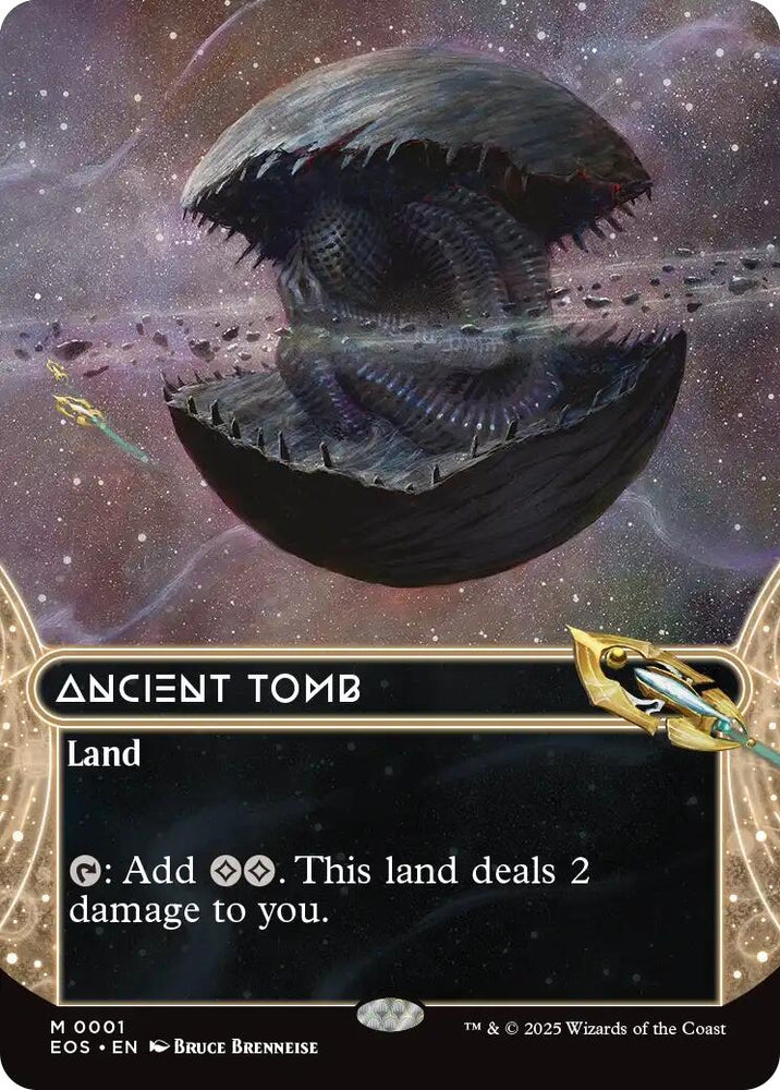 Image for Ancient Tomb (0001) (Borderless) (1) [Edge of Eternities: Stellar Sights] - Magic: The Gathering