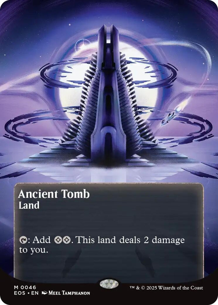 Image for Ancient Tomb (0046) (Borderless) (46) [Edge of Eternities: Stellar Sights] - Magic: The Gathering