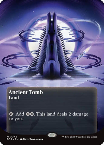 Image for Ancient Tomb (0046) (Borderless) (46) [Edge of Eternities: Stellar Sights] - Magic: The Gathering