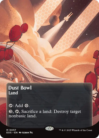 Image for Dust Bowl (0057) (Borderless) (57) [Edge of Eternities: Stellar Sights] - Magic: The Gathering