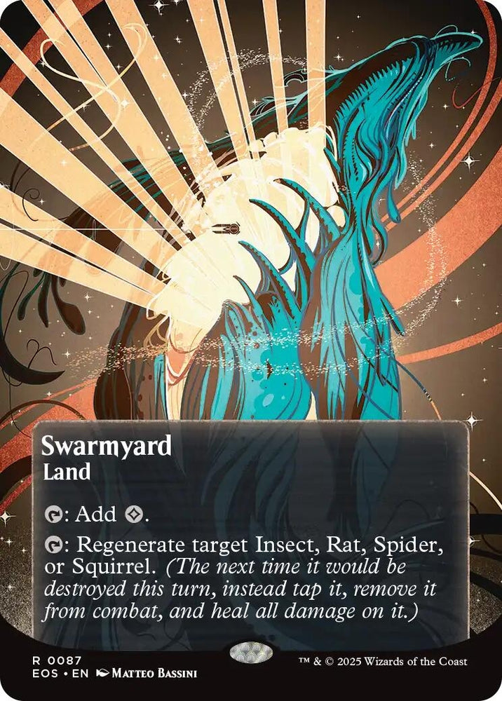 Image for Swarmyard (0087) (Borderless) (87) [Edge of Eternities: Stellar Sights] - Magic: The Gathering