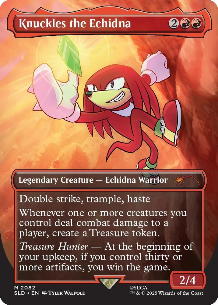 Image for Knuckles the Echidna (2082) [Secret Lair Drop Series] - Magic: The Gathering