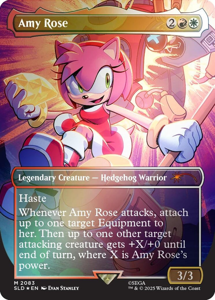 Image for Amy Rose (Rainbow Foil) (2083) [Secret Lair Drop Series] - Magic: The Gathering