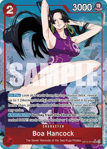 Boa Hancock (Alternate Art) (OP12-014) (Legacy of the Master)