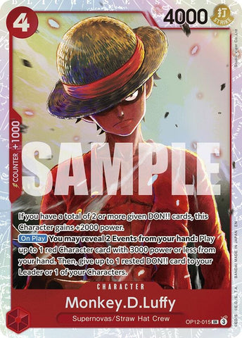 Monkey.D.Luffy (OP12-015) (Legacy of the Master)