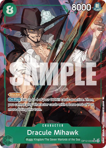 Dracule Mihawk (Alternate Art) (OP12-030) (Legacy of the Master)