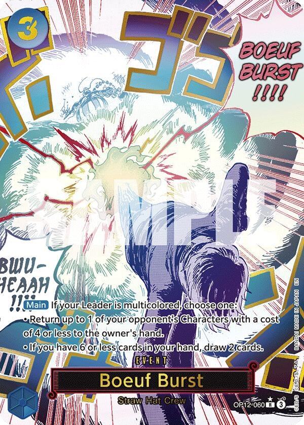 Boeuf Burst (Alternate Art) (OP12-060) (Legacy of the Master)
