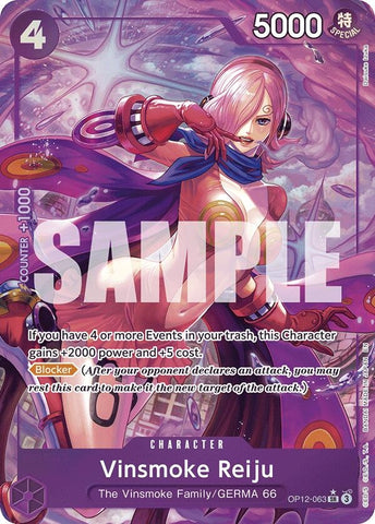 Vinsmoke Reiju (Alternate Art) (OP12-063) (Legacy of the Master)