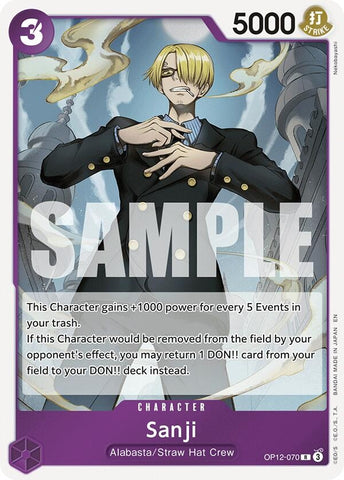 Sanji (070) (OP12-070) (Legacy of the Master)