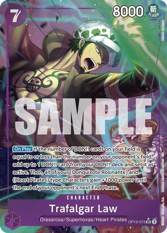 Trafalgar Law (073) (Alternate Art) (OP12-073) (Legacy of the Master)