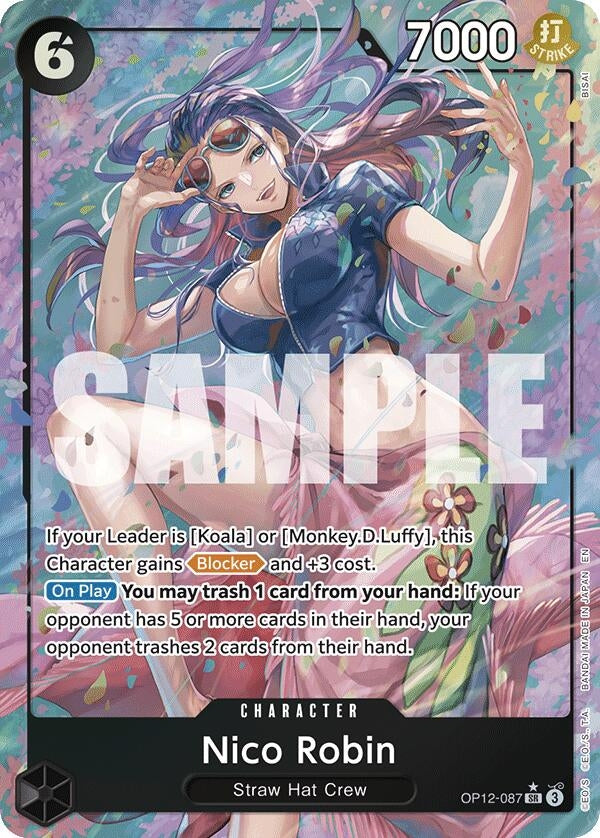 Nico Robin (Alternate Art) (OP12-087) (Legacy of the Master)