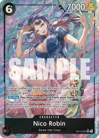 Nico Robin (Alternate Art) (OP12-087) (Legacy of the Master)