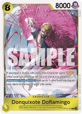 Donquixote Doflamingo (OP12-107) (Legacy of the Master)