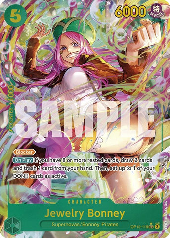 Jewelry Bonney (118) (Alternate Art) (OP12-118) (Legacy of the Master)