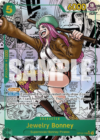 Jewelry Bonney (118) (Manga) (OP12-118) (Legacy of the Master)