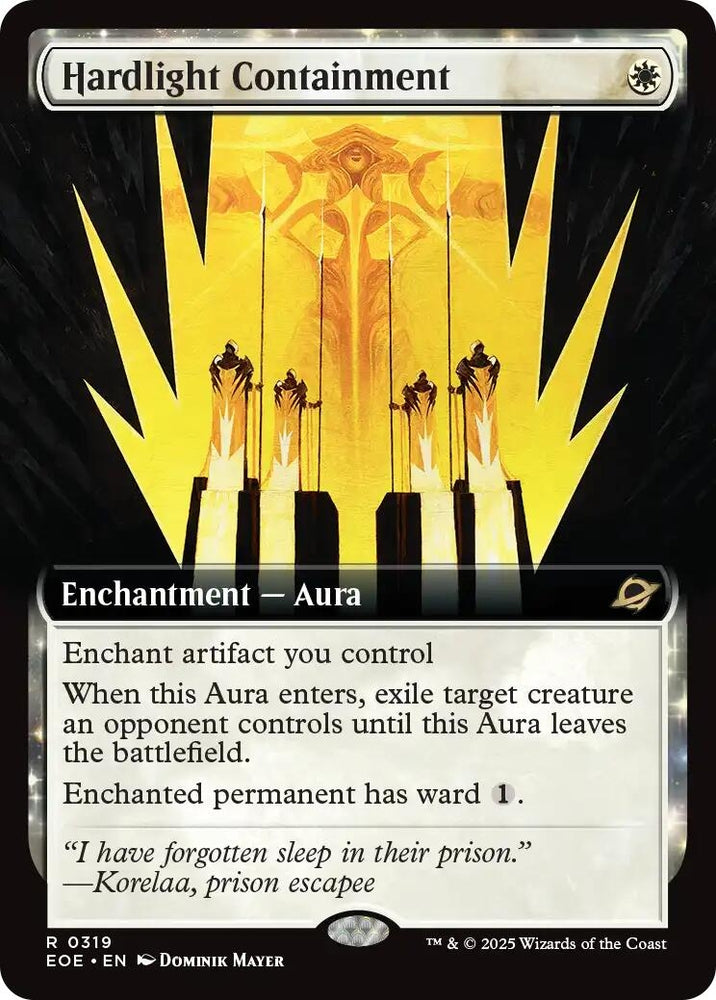 Image for Hardlight Containment (Extended Art) (319) [Edge of Eternities] - Magic: The Gathering