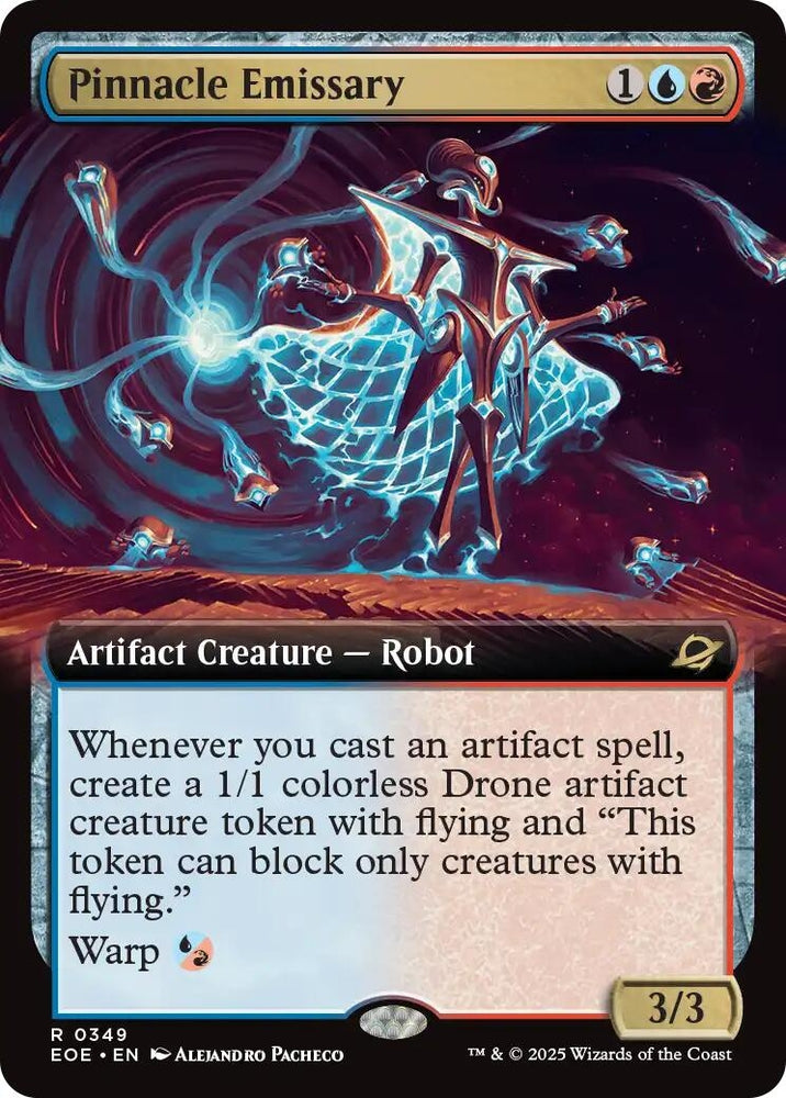Image for Pinnacle Emissary (Extended Art) (349) [Edge of Eternities] - Magic: The Gathering