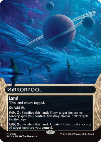 Image for Mirrorpool (0027) (Borderless) (27) [Edge of Eternities: Stellar Sights] - Magic: The Gathering