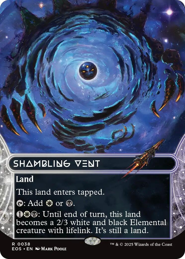 Image for Shambling Vent (0038) (Borderless) (38) [Edge of Eternities: Stellar Sights] - Magic: The Gathering