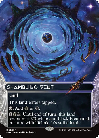 Image for Shambling Vent (0038) (Borderless) (38) [Edge of Eternities: Stellar Sights] - Magic: The Gathering
