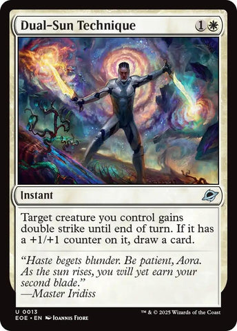 Image for Dual-Sun Technique (13) [Edge of Eternities] - Magic: The Gathering