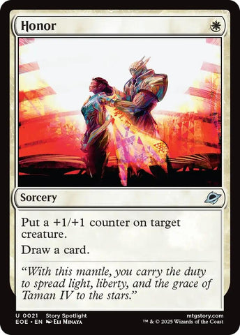 Image for Honor (21) [Edge of Eternities] - Magic: The Gathering