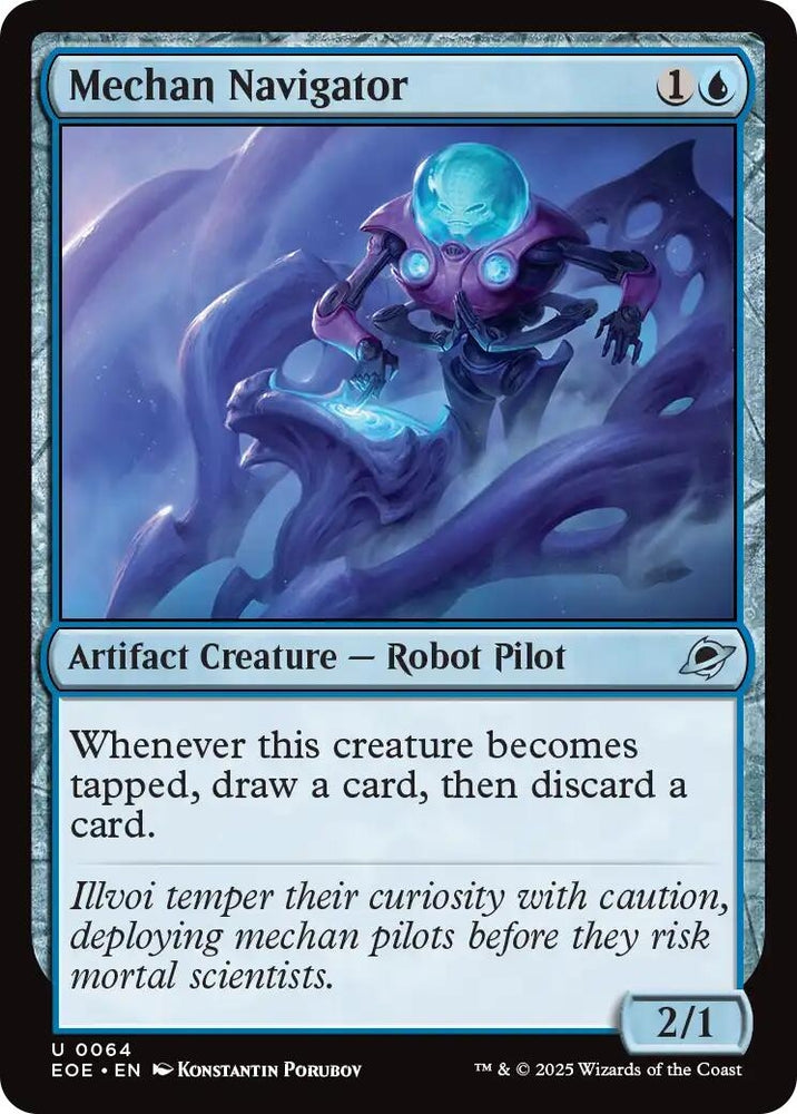 Image for Mechan Navigator (64) [Edge of Eternities] - Magic: The Gathering