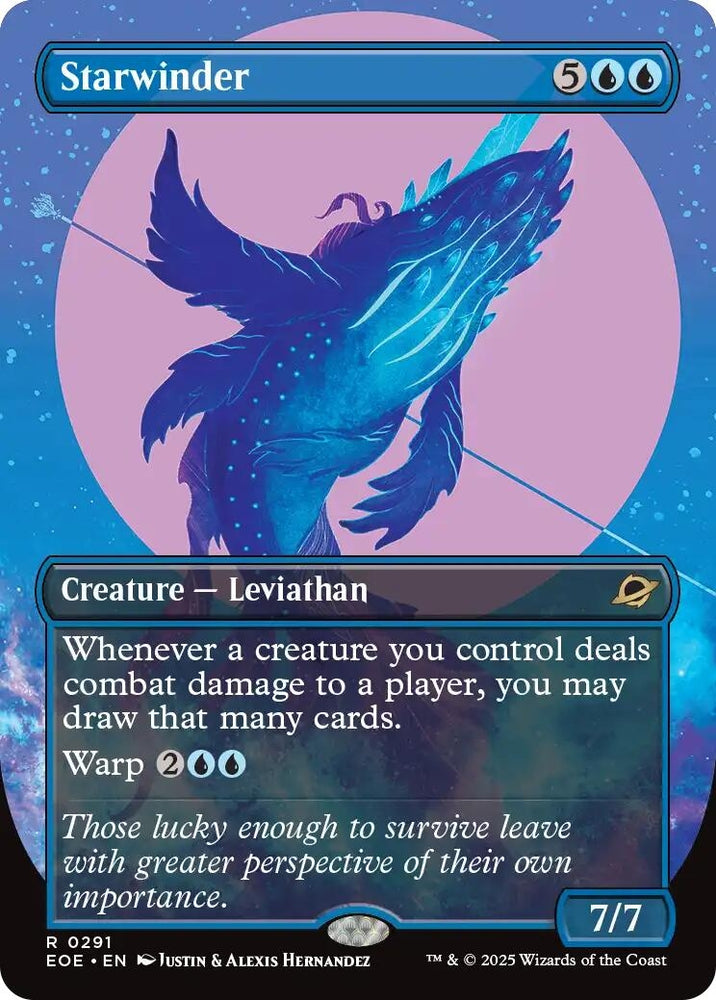 Image for Starwinder (0291) (Borderless) (291) [Edge of Eternities] - Magic: The Gathering