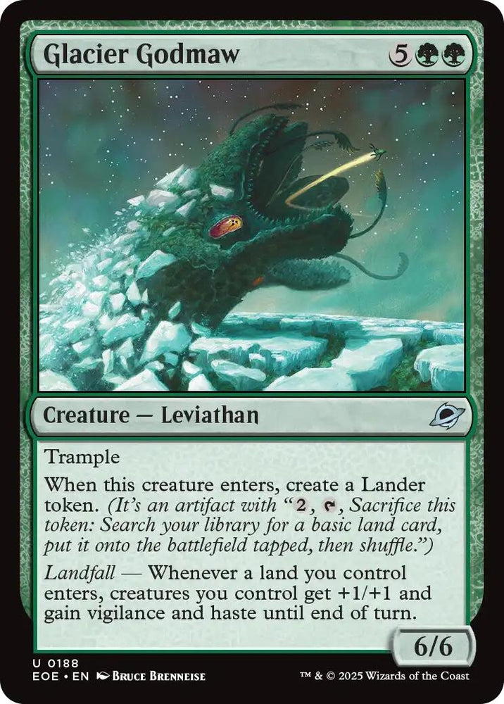 Image for Glacier Godmaw (188) [Edge of Eternities] - Magic: The Gathering