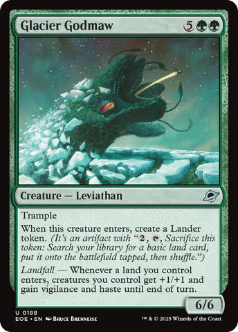 Image for Glacier Godmaw (188) [Edge of Eternities] - Magic: The Gathering