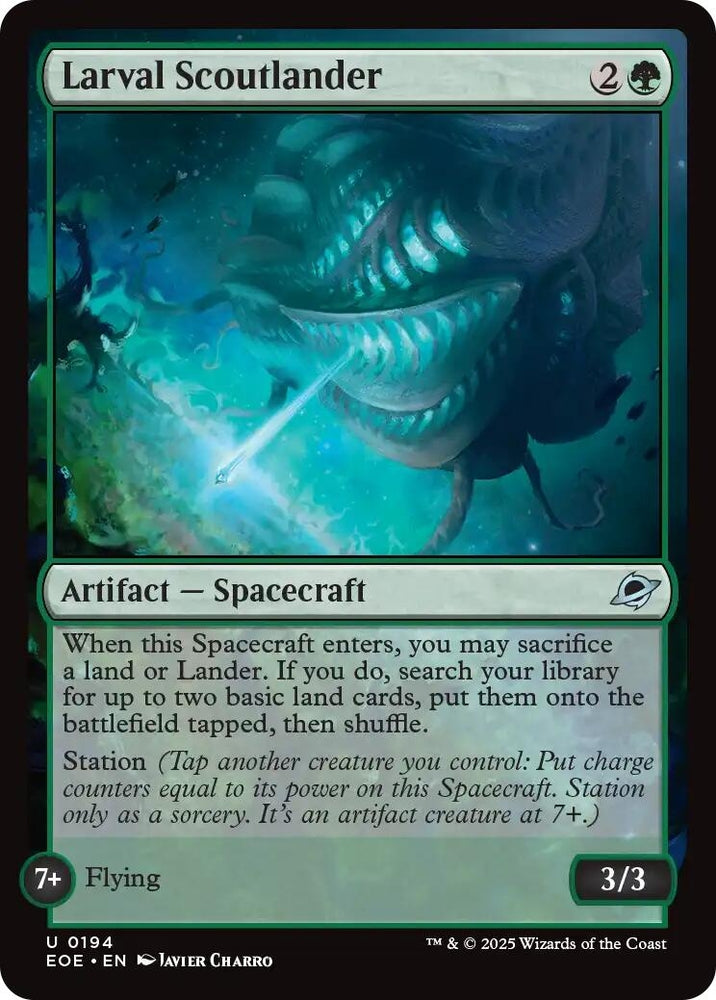 Image for Larval Scoutlander (194) [Edge of Eternities] - Magic: The Gathering
