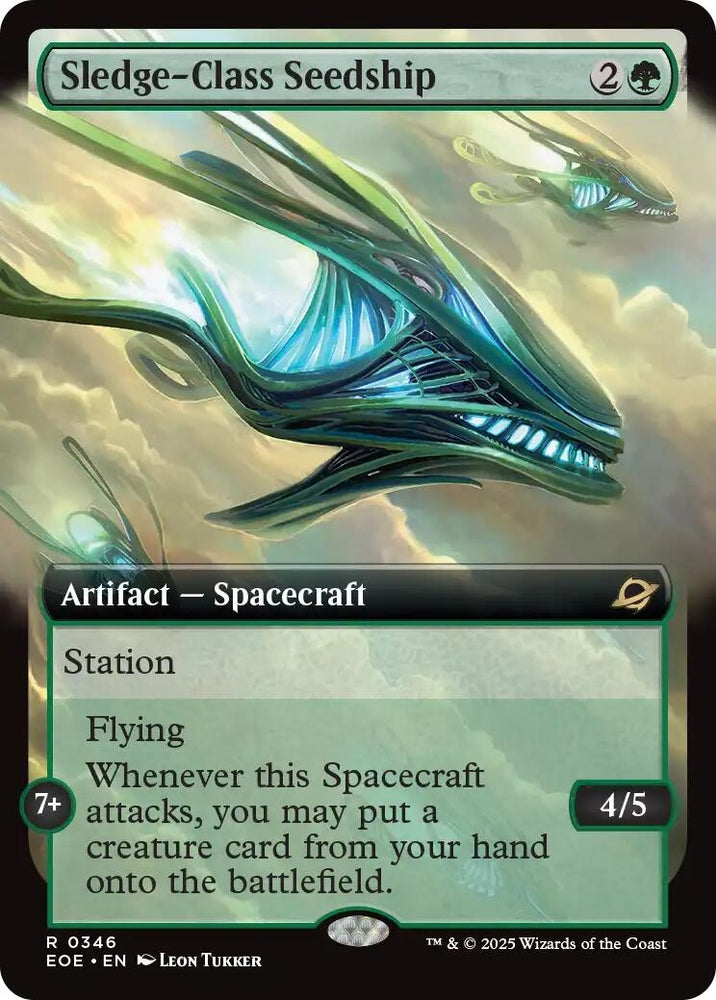 Image for Sledge-Class Seedship (Extended Art) (346) [Edge of Eternities] - Magic: The Gathering