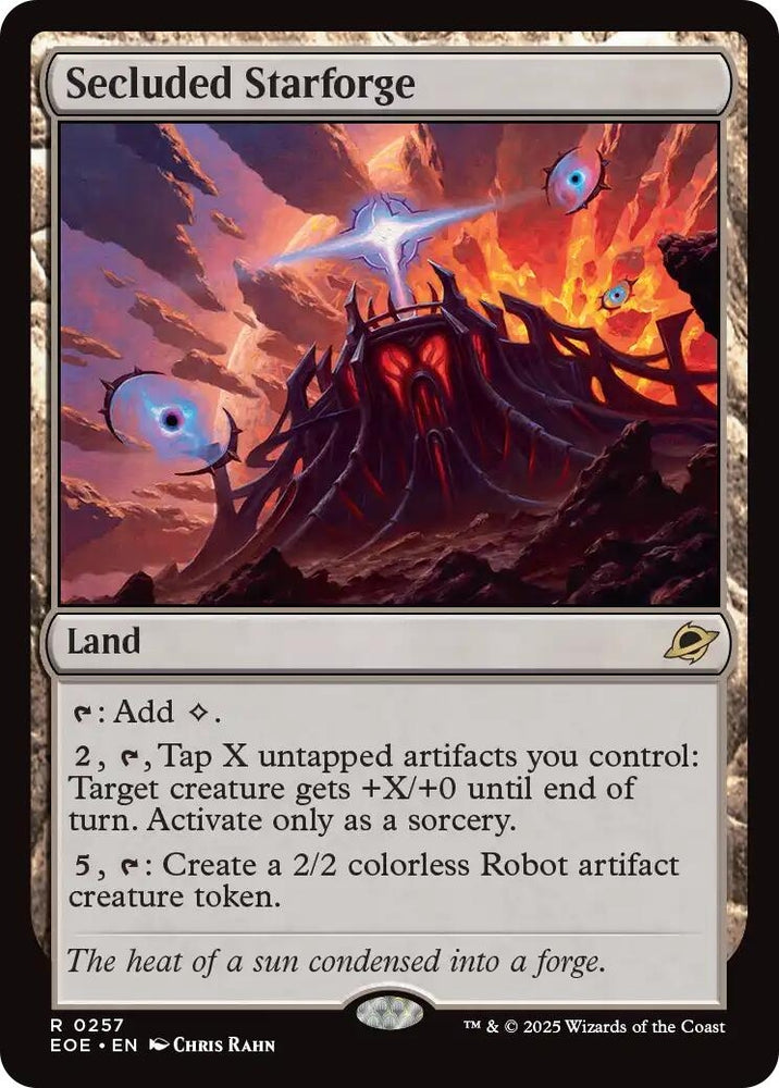 Image for Secluded Starforge (257) [Edge of Eternities] - Magic: The Gathering