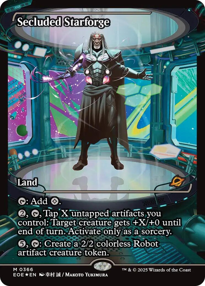 Image for Secluded Starforge (Showcase) (366) [Edge of Eternities] - Magic: The Gathering