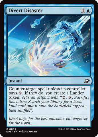 Image for Divert Disaster (55) [Edge of Eternities] - Magic: The Gathering