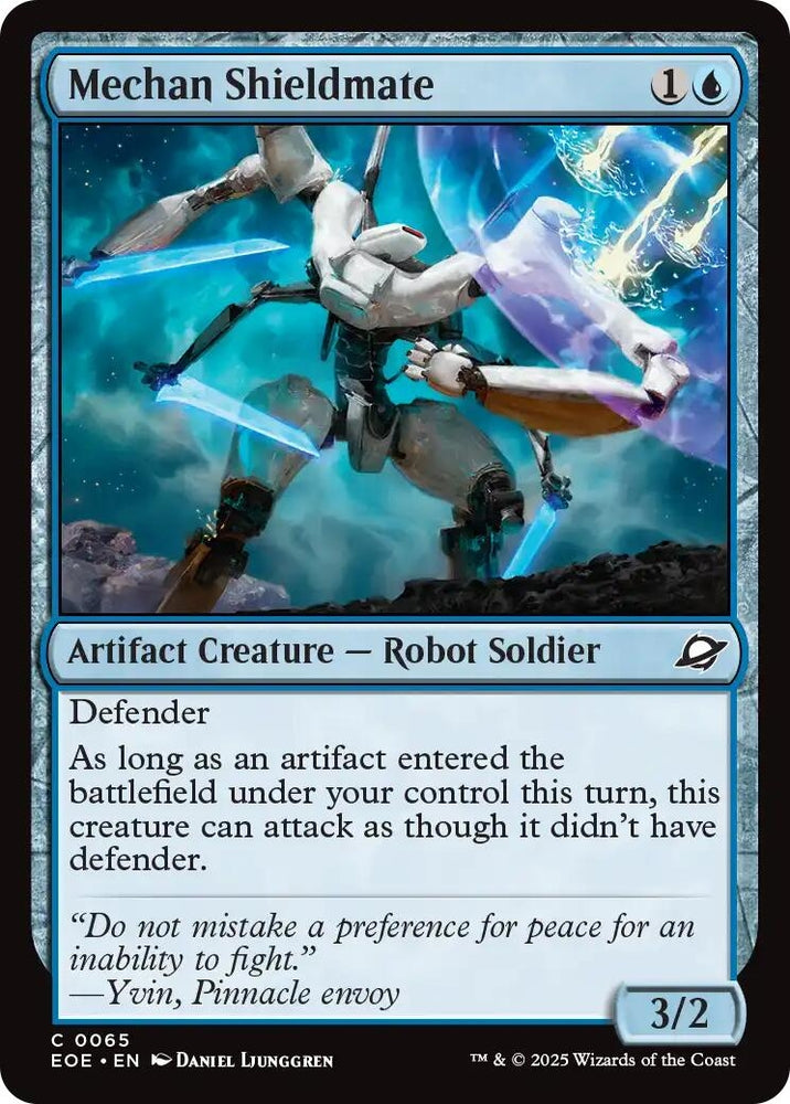 Image for Mechan Shieldmate (65) [Edge of Eternities] - Magic: The Gathering