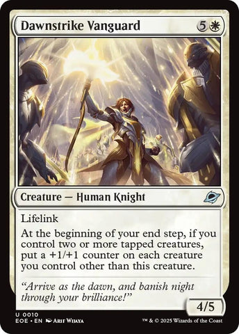 Image for Dawnstrike Vanguard (10) [Edge of Eternities] - Magic: The Gathering