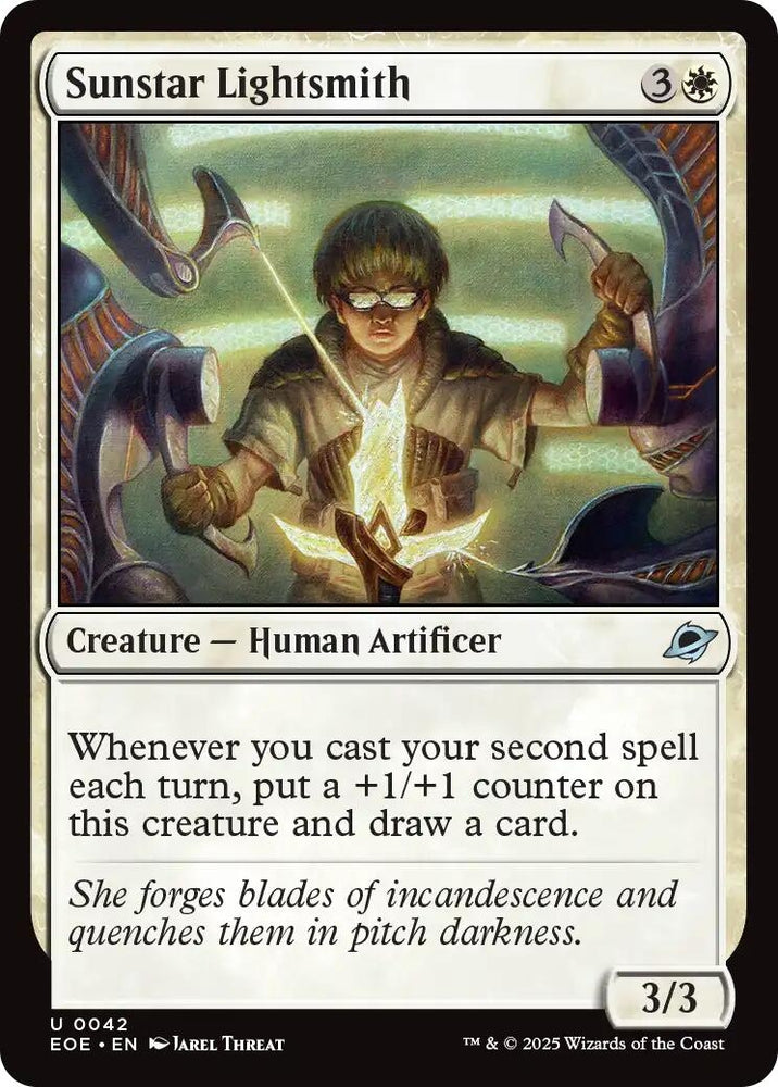 Image for Sunstar Lightsmith (42) [Edge of Eternities] - Magic: The Gathering