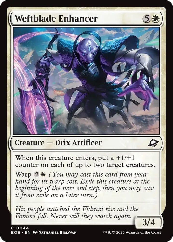 Image for Weftblade Enhancer (44) [Edge of Eternities] - Magic: The Gathering