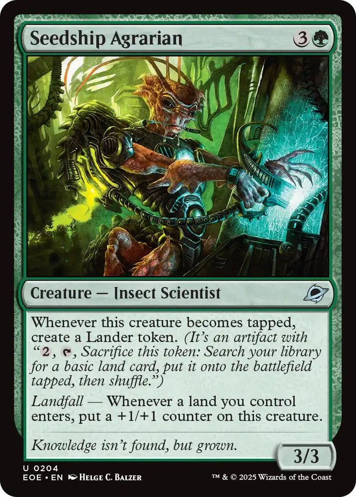 Image for Seedship Agrarian (204) [Edge of Eternities] - Magic: The Gathering