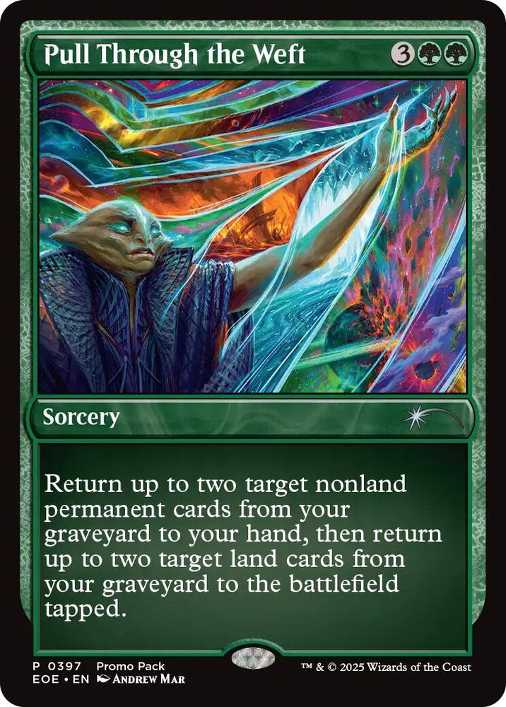 Image for Pull Through the Weft (397) [Promo Pack: Edge of Eternities] (PPEOE) - Magic: The Gathering